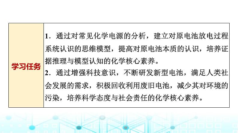 苏教版高中化学选择性必修1化学反应原理专题一第二单元基础课时五化学电源课件第2页