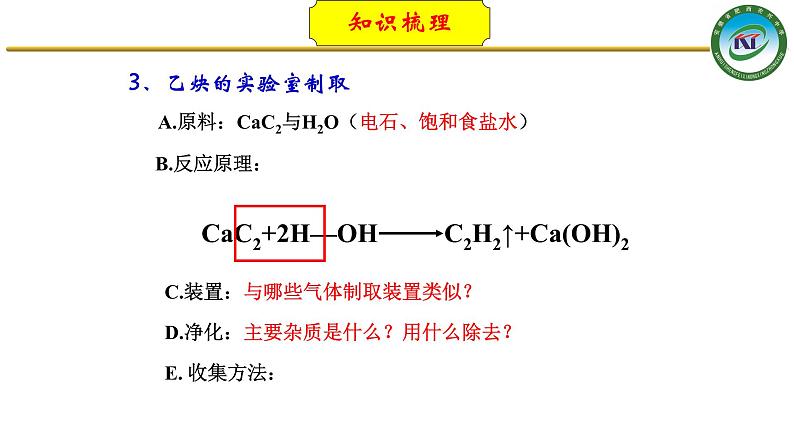 人教版 (新课标)选修5 有机化学基础 2.1 脂肪烃 课件08