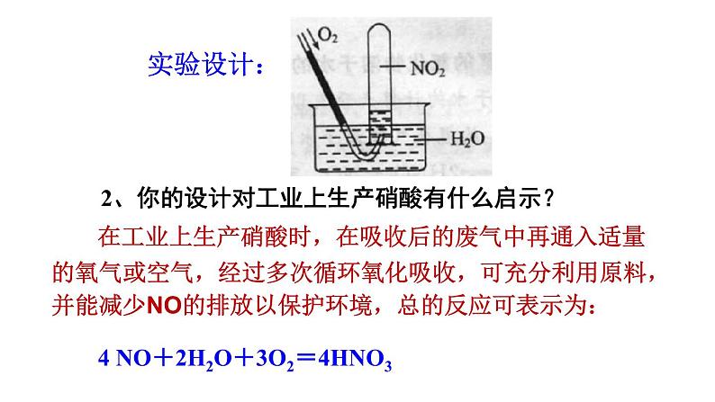 人教版 (新课标)必修1 4.3 硫和氮的氧化物（第2课时 氮的氧化物） 课件07