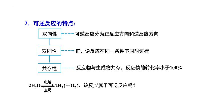 人教版 (新课标)选修4 化学反应原理  2.3  化学平衡 （第1课时 化学平衡状态） 课件05