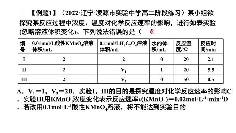 人教版 (新课标)选修4 化学反应原理  第二章  化学反应速率和化学平衡  章末归纳与整理课件05