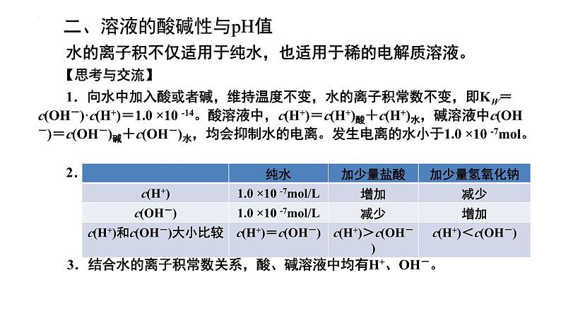 人教版 (新课标)选修4 化学反应原理  3.2 水的电离和溶液的酸碱性（第2课时 溶液的酸碱性与pH） 课件03