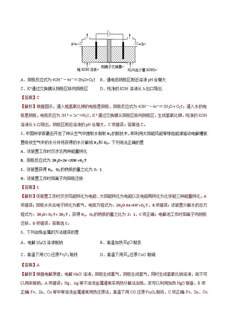 人教版 (新课标)选修4 化学反应原理  4.3  电解池（第2课时 电解原理的应用） 课件03
