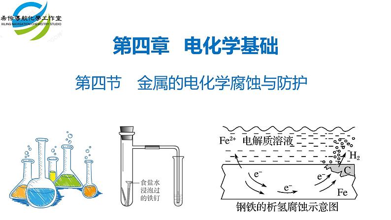 人教版 (新课标)选修4 化学反应原理  4.4 金属的电化学腐蚀与防护 课件03