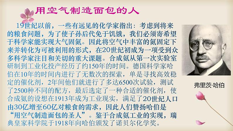 鲁科版选择性必修一  2.4化学反应条件的优化-工业合成氨   课件04