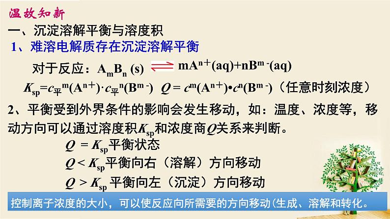 鲁科版选择性必修一  3.3沉淀溶解平衡(第2课时沉淀溶解平衡的应用 )  课件02