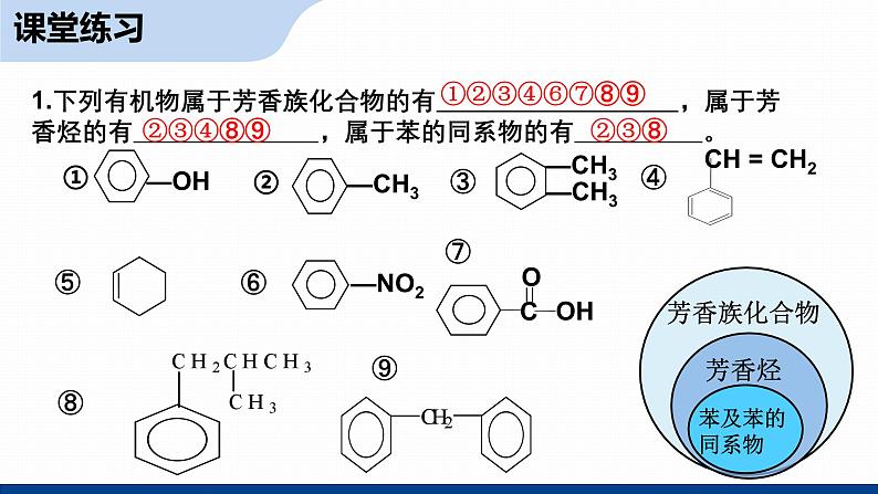 鲁科版选择性必修3 1.3.3  苯、苯的同系物的性质 课件05