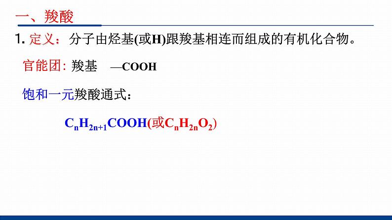 鲁科版选择性必修3 2.4.1    羧酸  酯和油脂 课件05