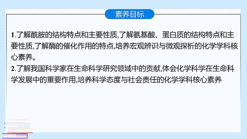 鲁科版选择性必修3 2.4.2  酰胺  氨基酸和蛋白质 课件02