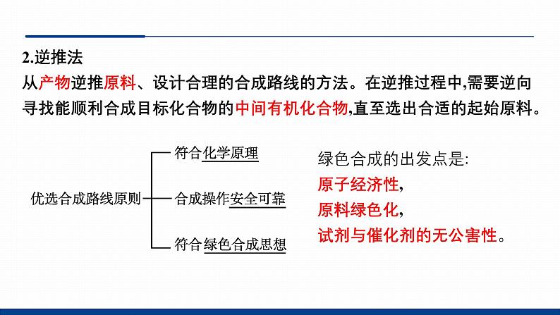 鲁科版选择性必修3 3.1.2  有机合成路线的设计 课件07