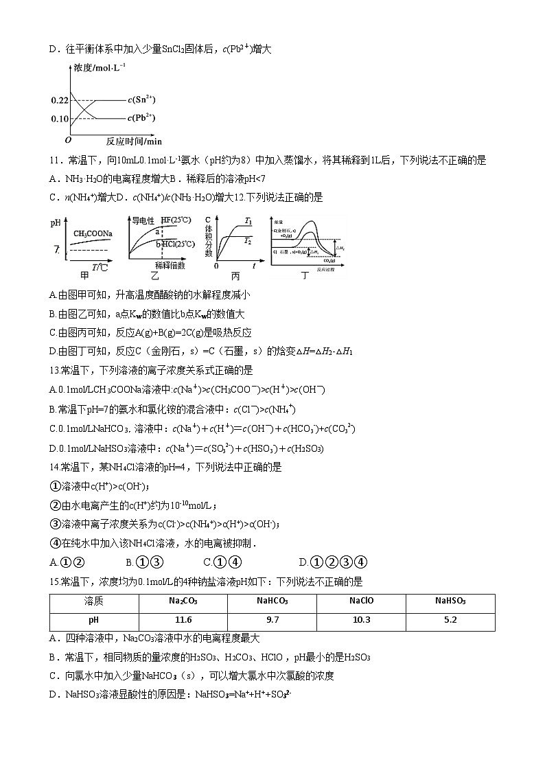 化学 北京理工大学附属中学2023-2024学年高二上学期12月月考化学试题-A4答案卷尾03