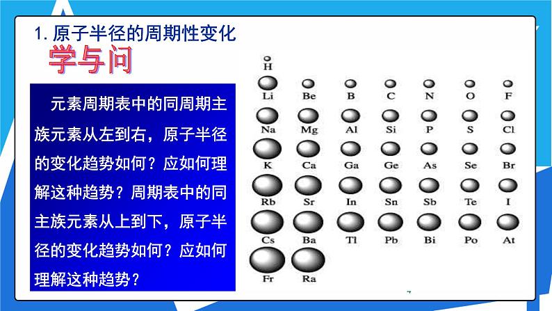 人教版高二化学选修三 1.2.2元素周期律 课件04