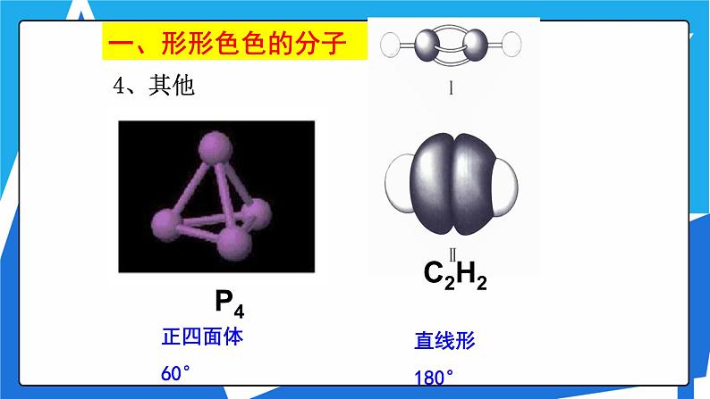 人教版高二化学选修三 2.2.1分子的空间结构与价层电子对互斥理论 课件06