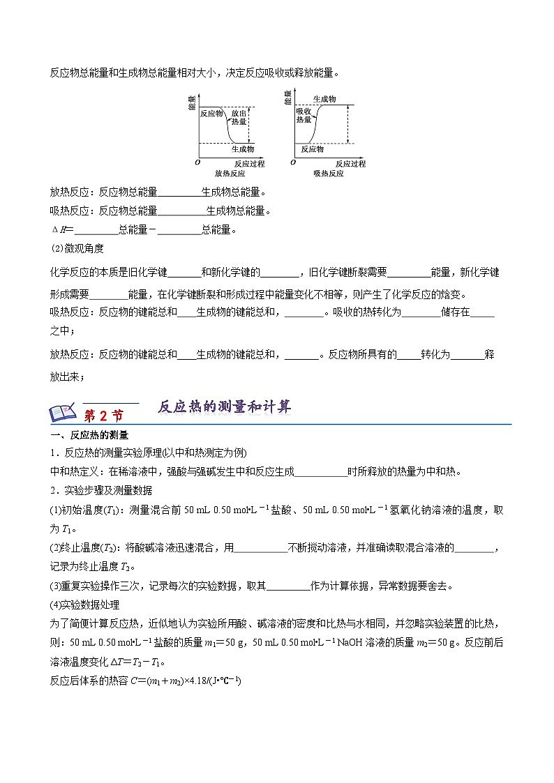 第一章 化学反应的热效应（知识梳理）（原卷版）第2页