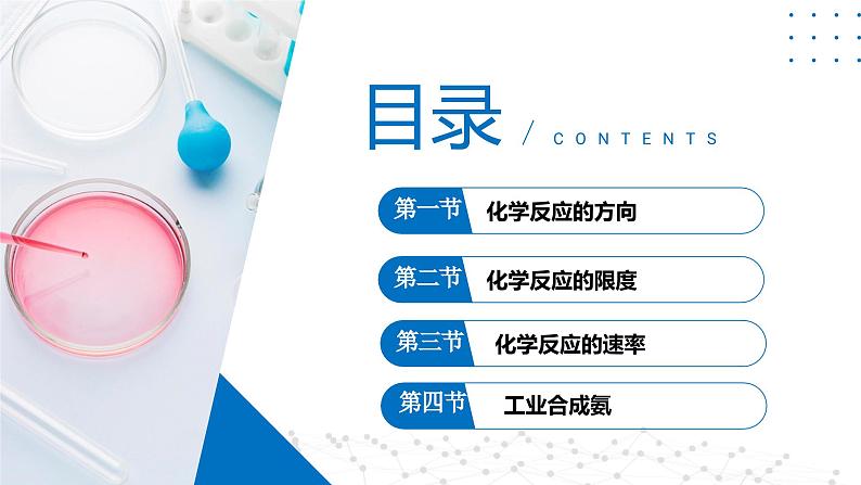 沪科版2020高二化学选择性必修第一册 第二章 化学反应的方向、限度和速率 复习课件02