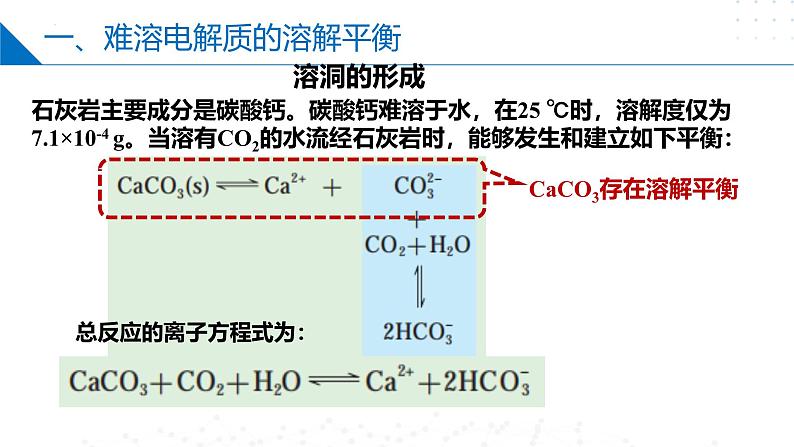 沪科版2020高二化学选择性必修第一册 3.4.1难溶电解质的沉淀溶解平衡（难溶电解质的溶度积常数） 课件04