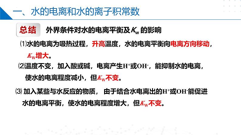 沪科版2020高二化学选择性必修第一册 第三章 水溶液中的离子反应与平衡 复习课件06