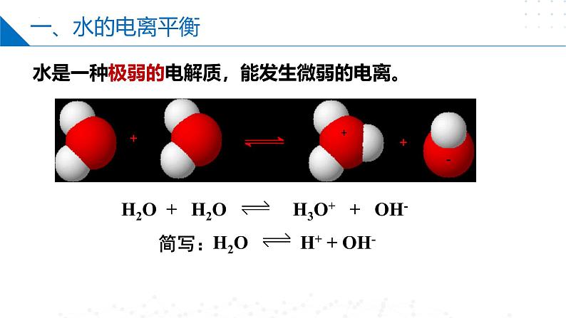 苏教版2019高二化学选择性必修第一册 3.1.3水的电离平衡（同步课件）04