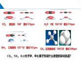 苏教版2019高二化学选择性必修第二册4.1.2价层电子对互斥模型和等电子原理（同步课件）