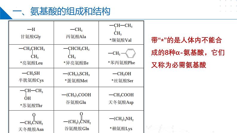苏教版2019高二化学选择性必修三 6.2蛋白质（同步课件）第7页