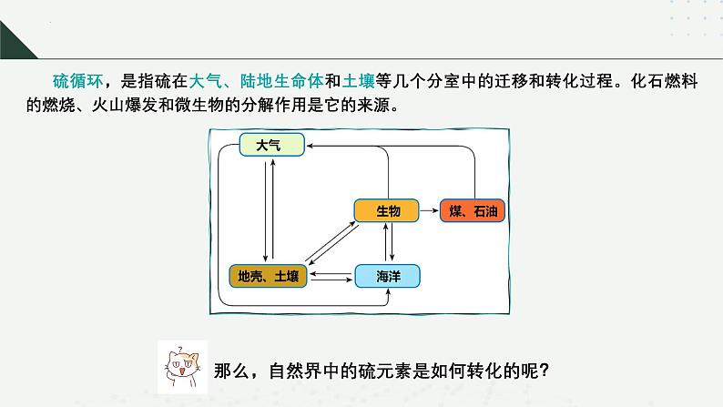 沪科版2020高一化学必修第一册 3.3+硫循环和氮循环（同步课件）04