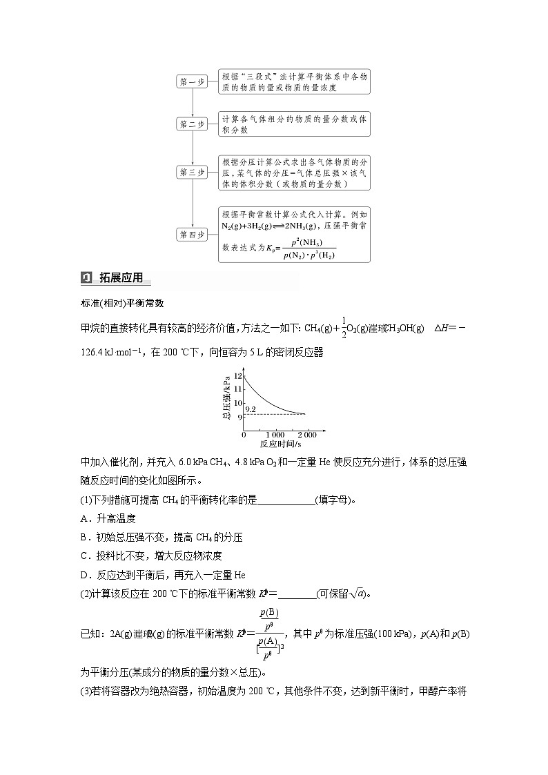 人教版高考化学一轮复习讲义第11章第47讲　化学平衡常数的综合计算（原卷版）第3页