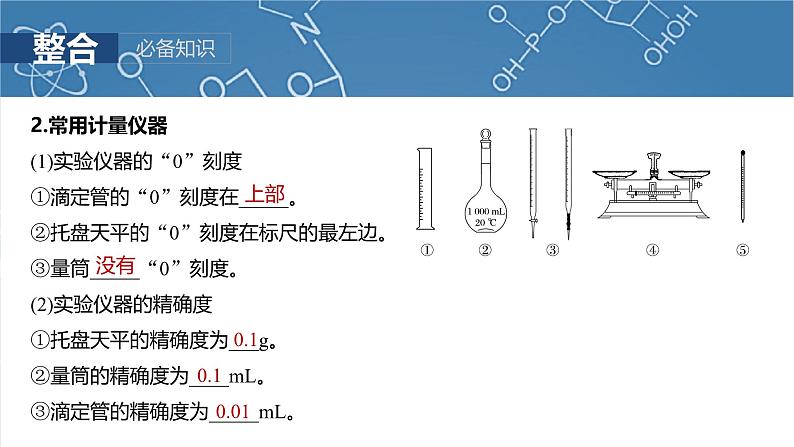 （人教版）高考化学一轮复习讲义课件第3章第8讲　化学实验基础知识和技能（含解析）第6页