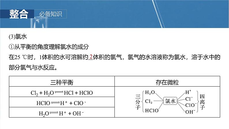 （人教版）高考化学一轮复习讲义课件第5章第16讲　氯及其重要化合物（含解析）第8页