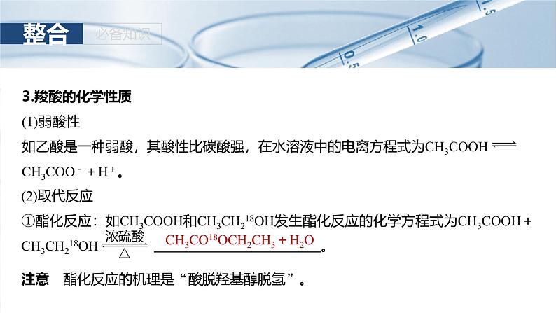 （人教版）高考化学一轮复习讲义课件第14章第65讲　羧酸　羧酸衍生物（含解析）第8页