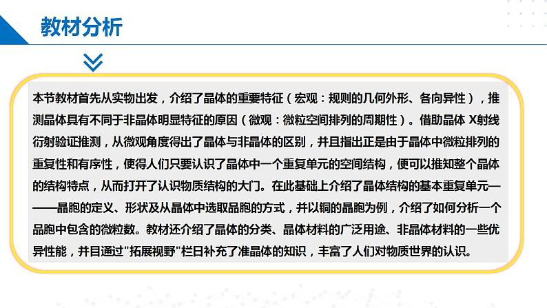 鲁科版2019高二化学选修二 3.1认识晶体（课件）05