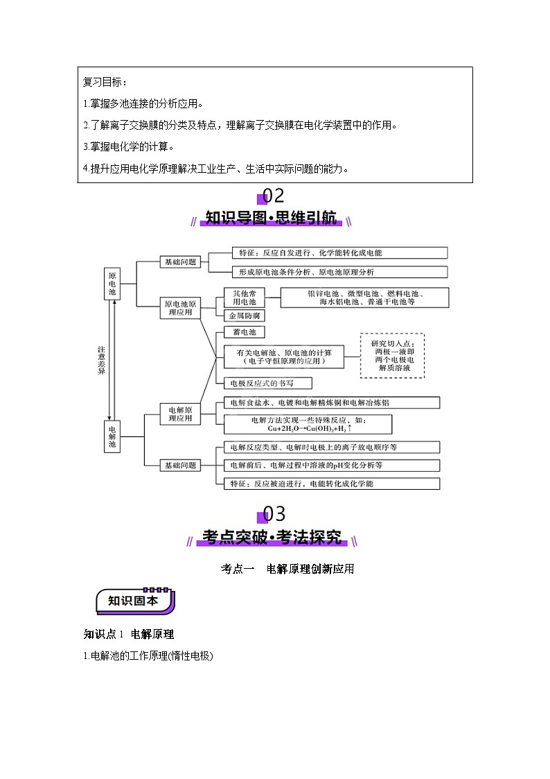 2025年高考化学一轮复习讲练测第04讲电化学原理综合应用（新教材新高考）含解析答案03