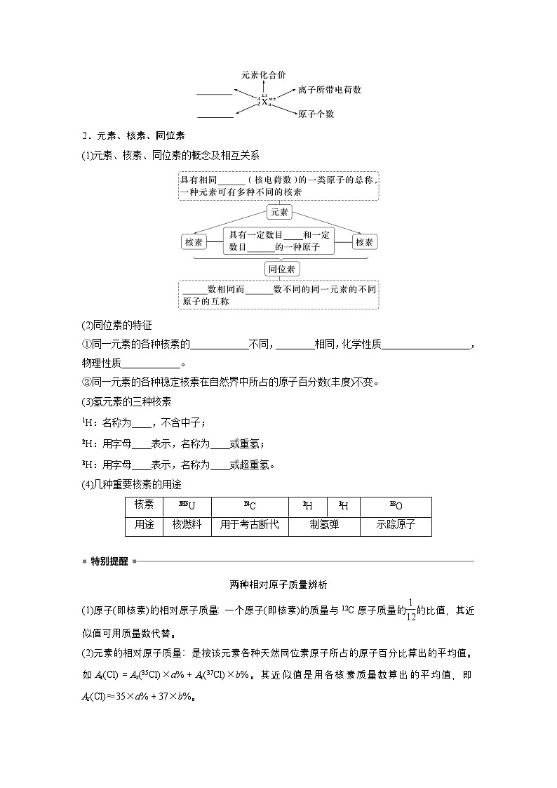 第7章　第31讲　原子结构　核外电子排布规律（含答案） 2025年高考化学大一轮复习全新方案 讲义02