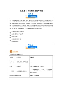 压轴题08有机物的结构与性质（5大题型方法总结压轴题速练）-2025年高考化学压轴题专项训练（