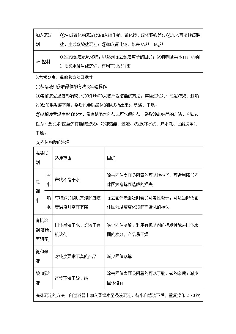 压轴题11无机化工流程综合分析（6大题型方法总结压轴题速练）-2025考化学压轴题专项训练第3页