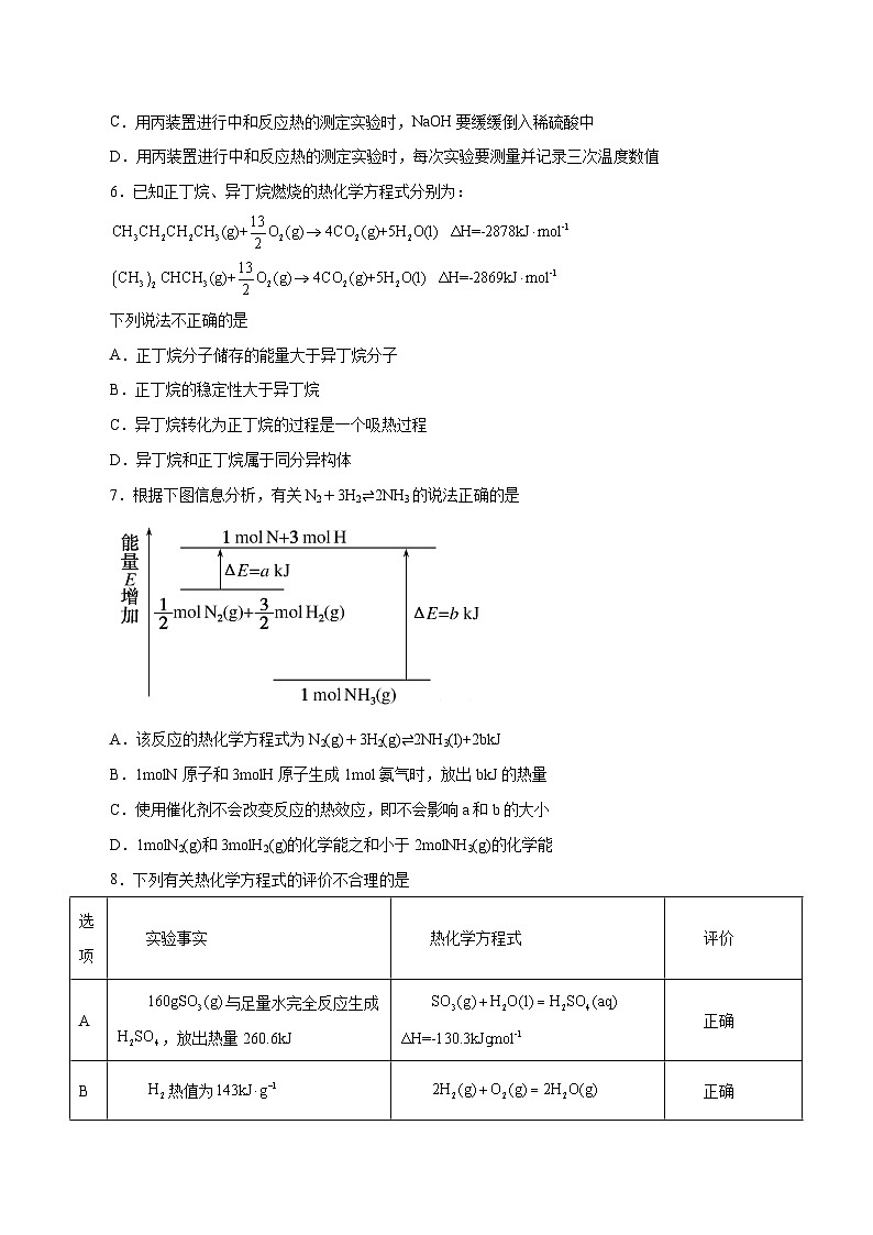 新高考化学一轮复习讲与练 第15讲  化学反应的热效应（练）（2份打包，原卷版+解析版）02