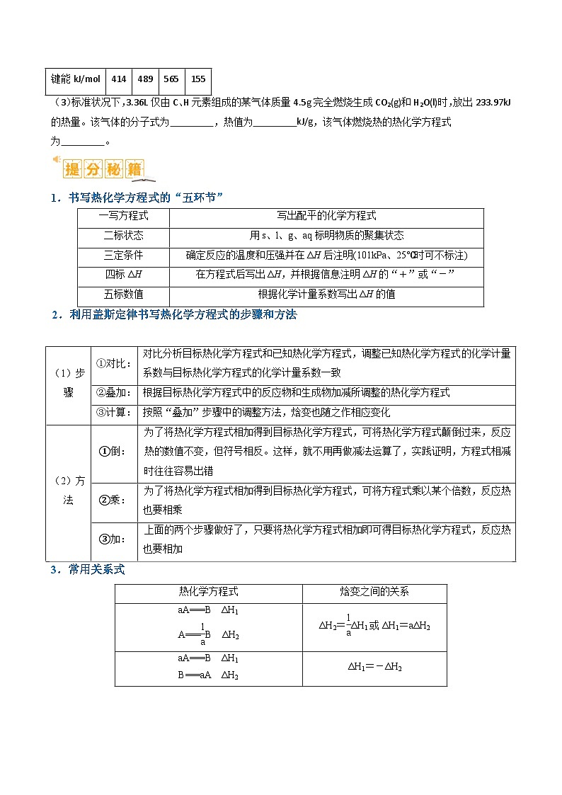 新高考化学二轮复习题型归纳与变式演练题型18 化学反应原理综合（原卷版）第2页