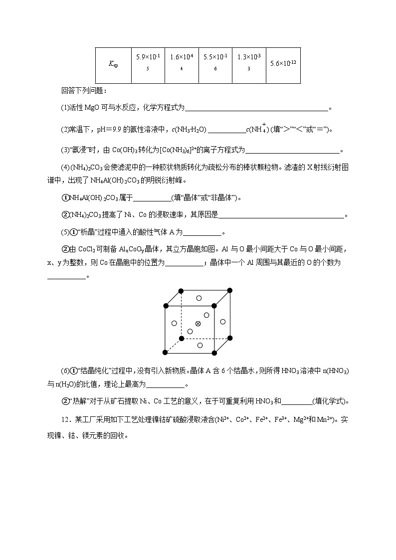 新高考化学一轮复习限时训练：《化学物质及其变化》专题06(学生版)第3页