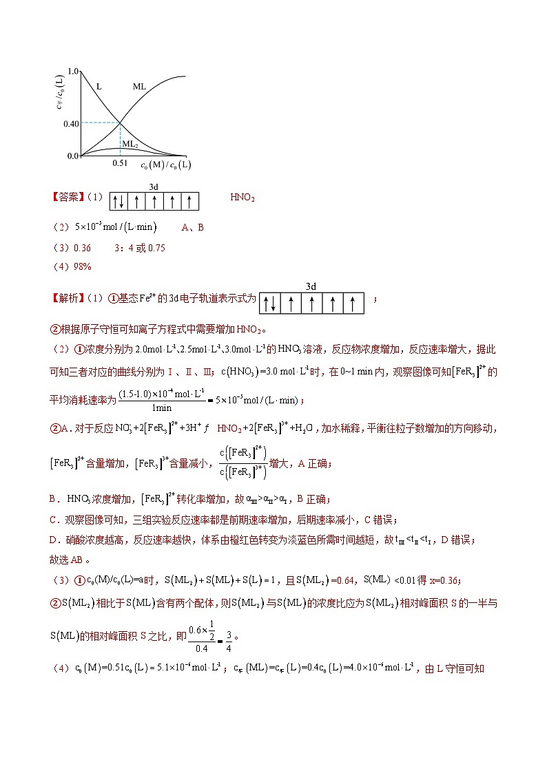（广东版）新高考化学三轮冲刺强化练习 第19题 化学反应原理综合题（解析版）03