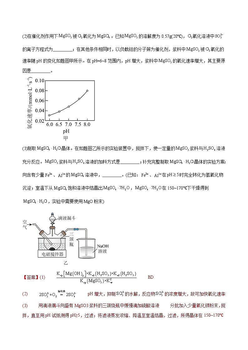 （江苏版）新高考化学三轮冲刺强化练习 第16题 化学实验综合（解析版）第2页