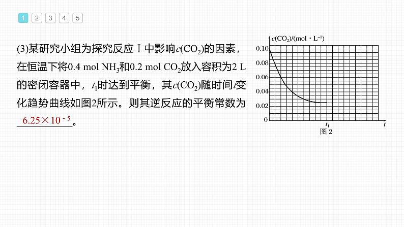 新高考化学一轮复习讲义课件第7章 专项特训4　化学反应速率、平衡综合题（含解析）06