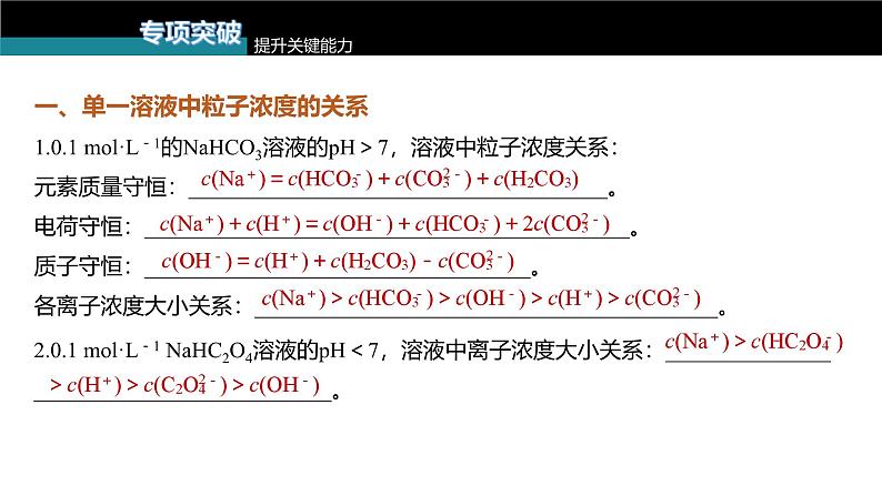 新高考化学一轮复习讲义课件第8章 第50讲　溶液中“粒子”浓度关系（含解析）08