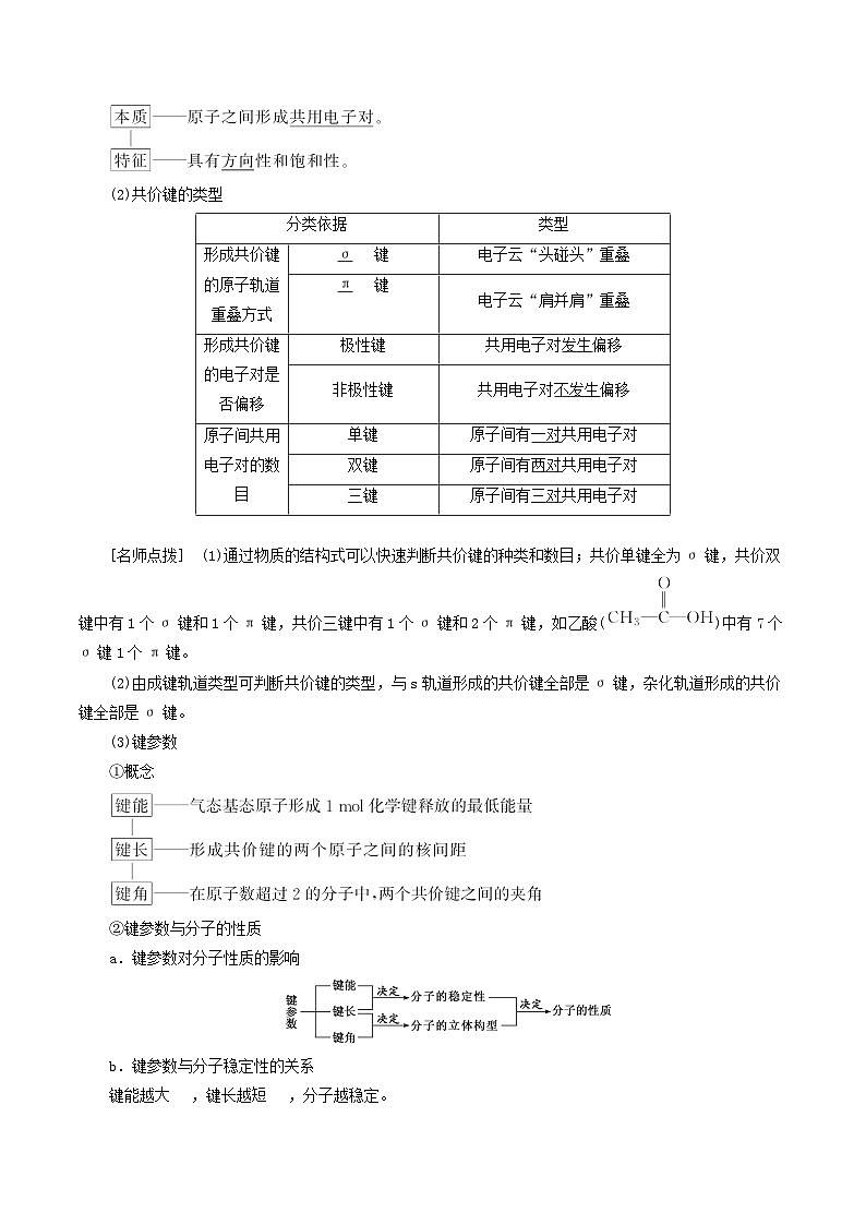 新高考化学一轮复习考点过关练考向17 分子结构与性质（含解析）03