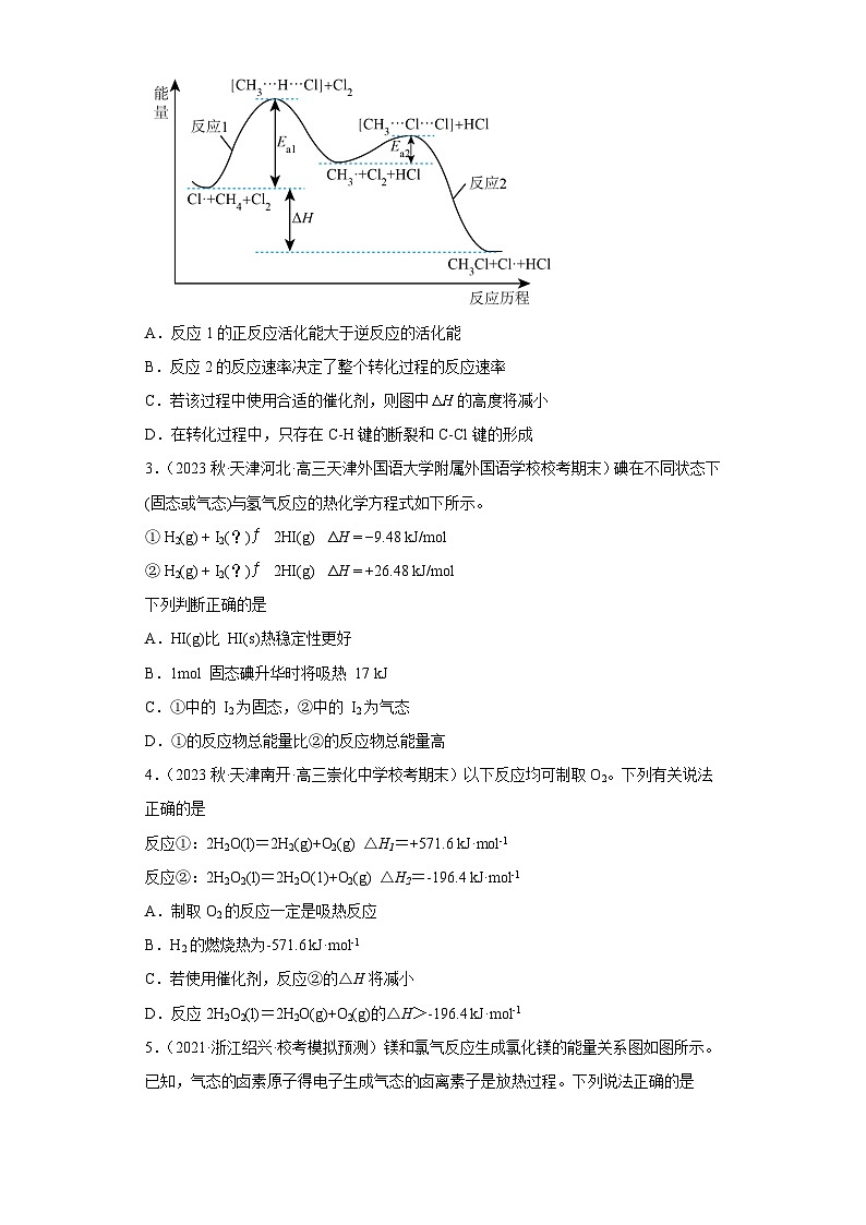 新高考化学二轮复习核心考点逐项突破专题七 化学反应与能量（专练）（原卷版）第2页