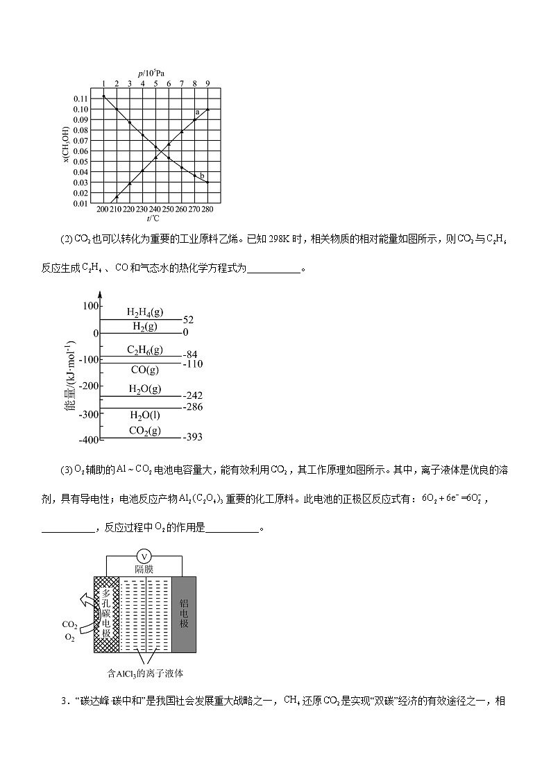 新高考化学二轮复习讲练测专题15 化学反应原理综合题（测）（解析版）03
