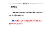 人教版高中化學(xué)必修第二冊(cè)第五章化工生產(chǎn)中的重要非金屬元素實(shí)驗(yàn)活動(dòng)四用化學(xué)沉淀法去除粗鹽中的雜質(zhì)離子課件