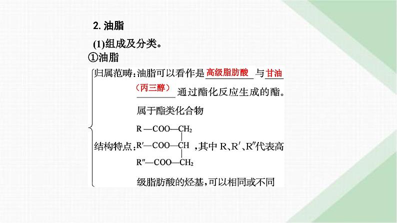 人教版高中化学必修第二册第七章有机化合物第四节课时二蛋白质油脂课件第6页