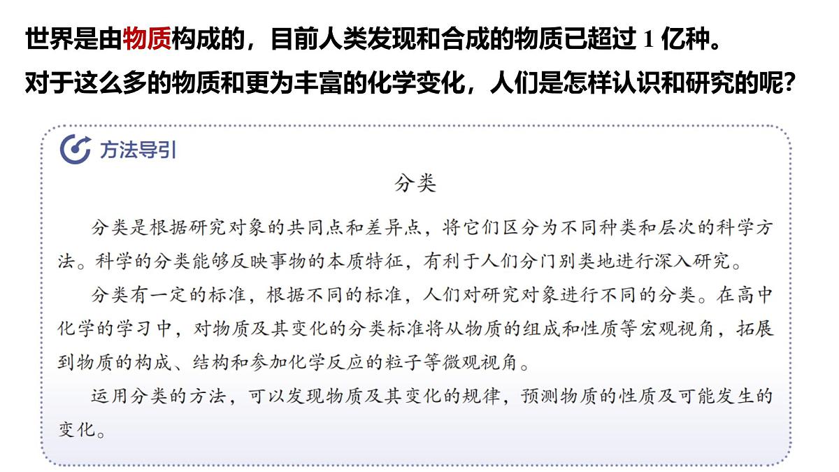 2024-2025学年人教版（2019）必修一 1.1.1 物质的分类 课件第2页