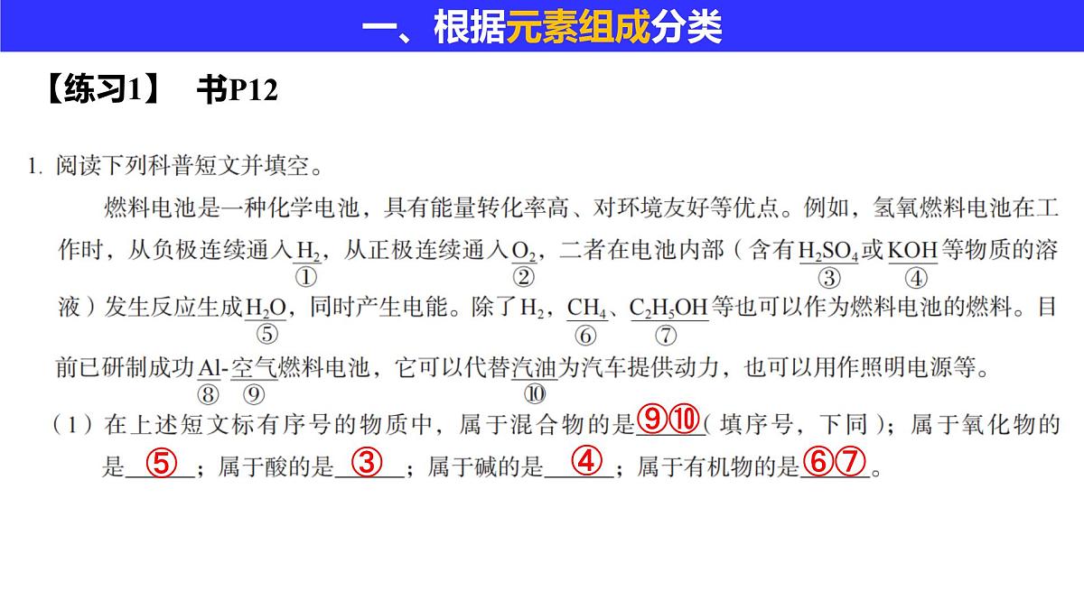 2024-2025学年人教版（2019）必修一 1.1.1 物质的分类 课件第6页