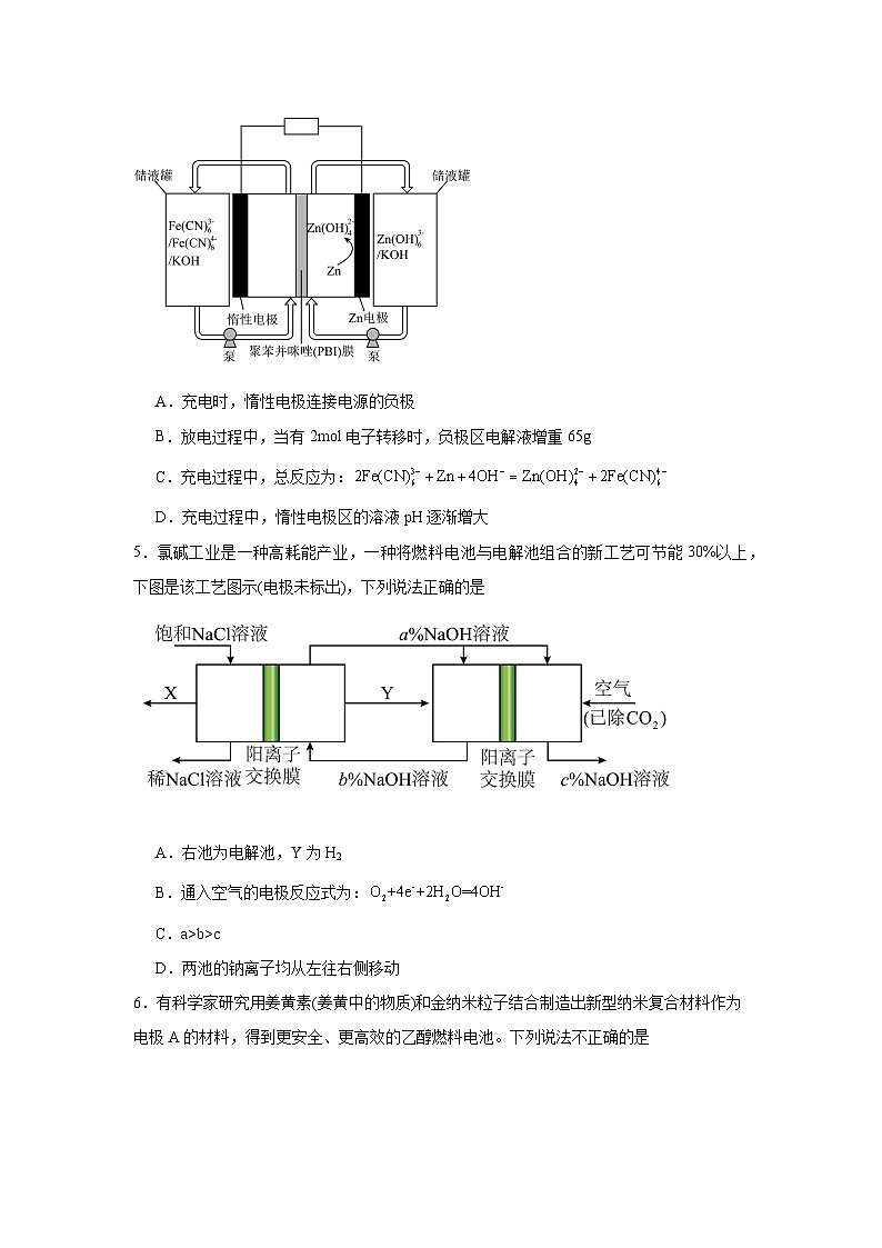 【查漏补缺】2025年高考化学复习冲刺过关（新高考专用）09重温“两池”原理及应用含解析第3页