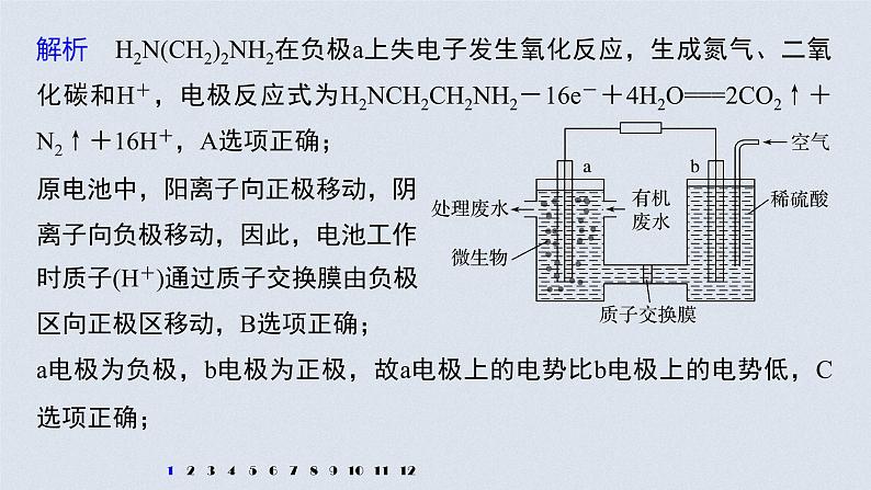 新高考化学一轮复习讲义课件 第6章 第30讲 专项提能特训10　新型电源工作原理03